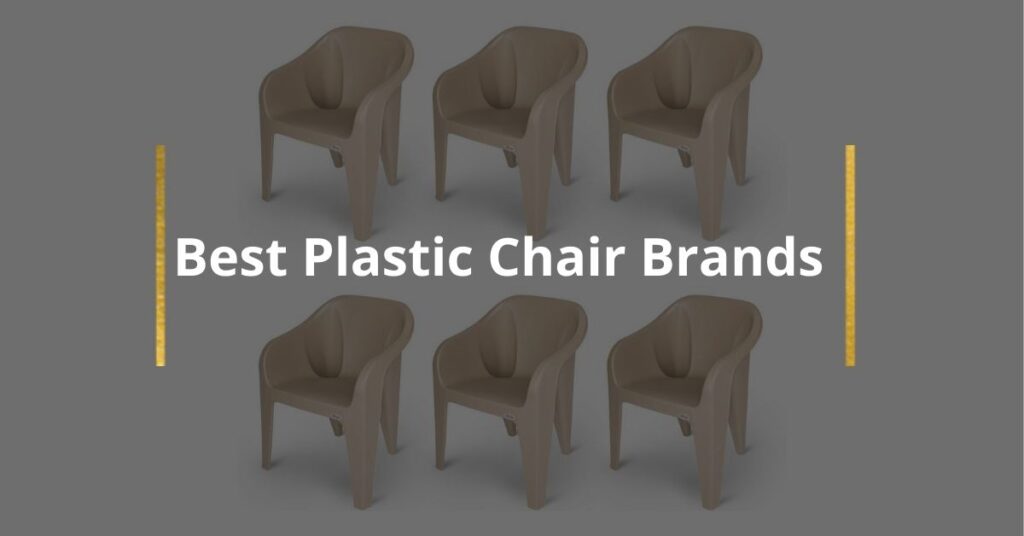 Best Plastic Chair Brands in India 2024